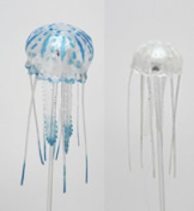 画像1: 【ESHOPPS】jelly fishes (S&M サイズ)マルチパック　ブルー(M)& クリアー(S) (1)