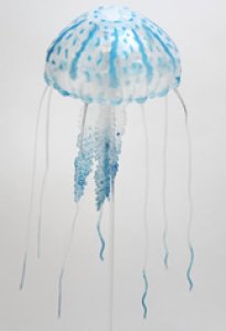 画像1: 【ESHOPPS】jelly fishes-Lサイズ　ブルー (1)