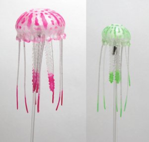画像1: 【ESHOPPS】jelly fishes (S&M サイズ)マルチパック　レッド(M)& グリーン(S) (1)